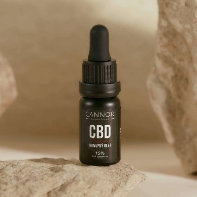 Cannor CBD olej 15% 10 ml