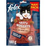 Felix Tasty Nuggets hovězí a jehněčí 180 g – Hledejceny.cz