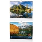 Nástěnný Baloušek Světové národní parky 2026 – Sleviste.cz