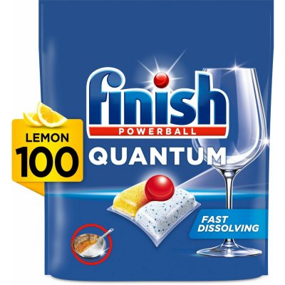 Finish Quantum All in1 tablety do myčky Lemon 100 ks – HobbyKompas.cz