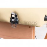 Medimas dřevěný masážní stůl lehátko Prosport 2 Deluxe béžová – Zboží Dáma