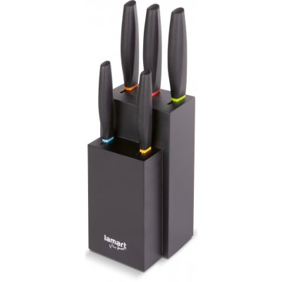 Lamart LT2158 SET 5 NOŽŮ V BLOKU COLOR – Zboží Dáma
