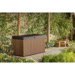 Keter DARWIN 570L 142,5 x 65,3 x 78,2 cm hnědý 17211696 – Hledejceny.cz
