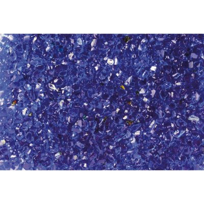 Skleněná drť blýskavá modrá 4-8 mm 10 kg PE pytel – Zboží Mobilmania