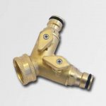 Extol Premium 8876042 Rozdvojka s ventilem 3/4'' mosaz – Sleviste.cz