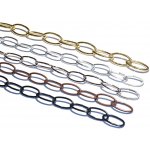 Řetěz ozdobný oválný, 3mm, černý pozink, cívka 20m – Zbozi.Blesk.cz