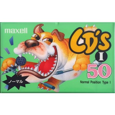 Maxell CDS1 50J (1995-96 JPN) – Zboží Živě
