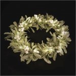 EMOS LED dekorace věnec jmelí 3x AA teplá bílá časovač – Sleviste.cz