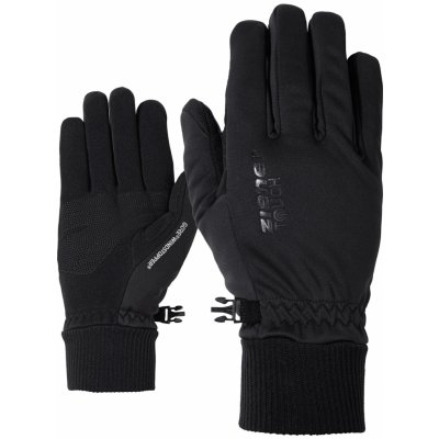Ziener Idaho Softshellové rukavice windstopper černá