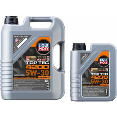 Liqui Moly 8973 TOP TEC 4200 5W-30 5 l – Zboží Mobilmania