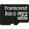 Paměťová karta Transcend microSDHC 8 GB Class 4 TS8GUSDC4