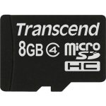 Transcend microSDHC 8 GB Class 4 TS8GUSDC4 – Zbozi.Blesk.cz