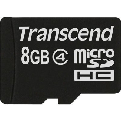 Transcend microSDHC 8 GB Class 4 TS8GUSDC4