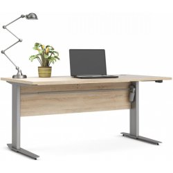 Falco Výškově nastavitelný psací stůl Office 80400/318 dub sonoma/silver grey