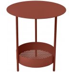 Fermob Salsa 50 cm kovový zahradní odkládací stolek Zemitě červený – Hledejceny.cz