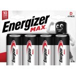 Energizer MAX D 4ks EU024 – Zboží Mobilmania