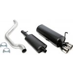 TA Technix sportovní catback výfuk Peugeot 306 htb 93 - 99, 2x 80 mm rovná nerezová koncovka s pertlem – Hledejceny.cz