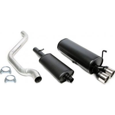 TA Technix sportovní catback výfuk Peugeot 306 htb 93 - 99, 2x 80 mm rovná nerezová koncovka s pertlem – Hledejceny.cz