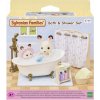 Figurka Sylvanian Families Koupelna s vanou a sprchou