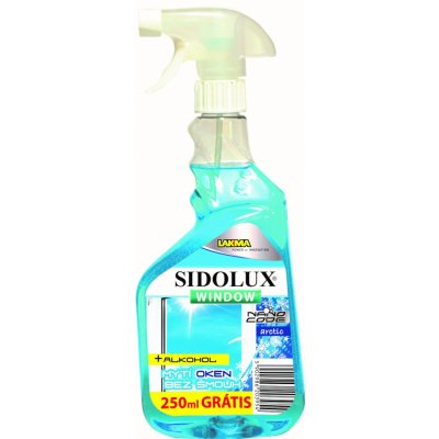 Sidolux Nano Code čistič oken s vůní Arctic 500 ml + 250 ml – Zbozi.Blesk.cz