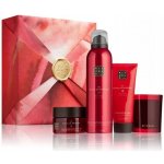 Rituals The Ritual Of Ayurveda sprchová pěna The Ritual Of Ayurveda 200 ml + tělový krém The Ritual Of Ayurveda 100 ml + tělový peeling The Ritual Of Ayurveda 125 g + vonná svíčka dárková sada – Zboží Dáma