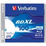 Verbatim BD-R XL 100GB 4x, jewel, 5ks (43789) – Zboží Živě