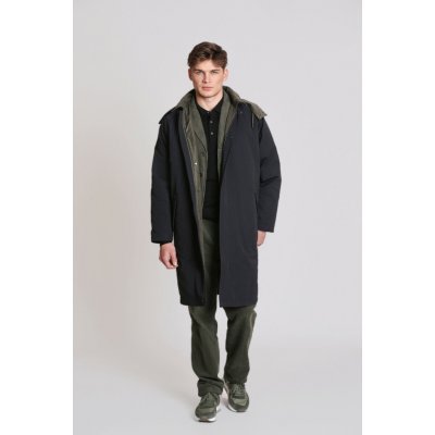 Aspesi Cappotto Hibiki Navy – Zboží Dáma