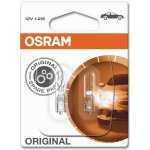 Osram 2721-02B/E W1,2W W2x4,6d 12V 1,2W 2 ks