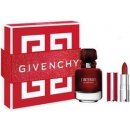 Givenchy L'Interdit Eau de Parfum Rouge EDP 50 ml + Le Rouge Deep Velvet mini rtěnka N°37 Rouge Grainé 1,5 g, dárková sada