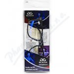 GLASSA Blue Light Blocking Glasses PCG 07, dioptrie: +2.50 černá – Sleviste.cz