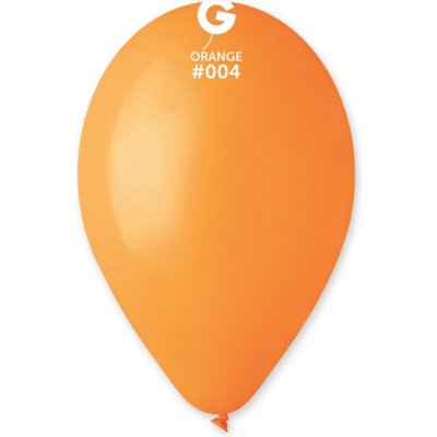 Gemar #004 Balónek 26cm 10 oranžový – Zboží Dáma