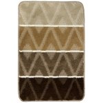 Nej-koberce Palma béžový hnědý kosočtverce 50 x 80 cm – Sleviste.cz
