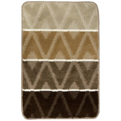 Nej-koberce Palma béžový hnědý kosočtverce 50 x 80 cm – Sleviste.cz