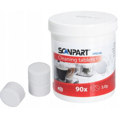 Scanpart Speciální čisticí tablety pro kávovary 90ks – Hledejceny.cz