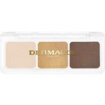 Dermacol Compact Trio paletka očních stínů 3 Golden Sands 4,2 g – Zboží Dáma