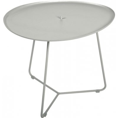 Fermob Cocotte 44 x 55 cm Světle šedý kovový konferenční stolek – Hledejceny.cz