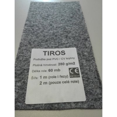 Tiros podložka pod PVC CV krytiny 1 m m² – Sleviste.cz