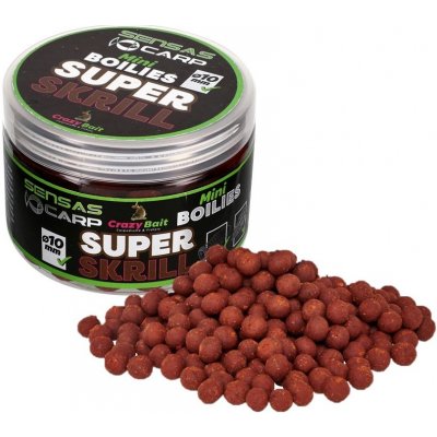 SENSAS Mini Boilies Crazy Super Krill 80 g 10 mm – Zboží Mobilmania