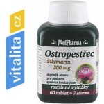 MedPharma Ostropestřec Silymarin 200 mg 67 tablet – Zboží Mobilmania