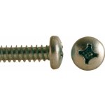 Šroub do plechu bez špičky ZnB, půlkulatá hlava, DIN 7981F - 3.9x13 – Zboží Mobilmania