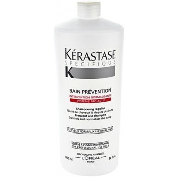 Kérastase Specifique Bain Prevention Frequent Use Shampoo zklidňující šampon pro časté mytí normálních vlasů 1000 ml