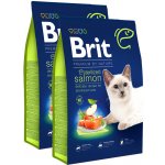 Brit Premium by Nature Cat Sterilized Salmon 8 kg – Zboží Mobilmania