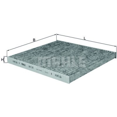 MAHLE ORIGINAL Filtr, vzduch v interiéru LAK301 – Hledejceny.cz