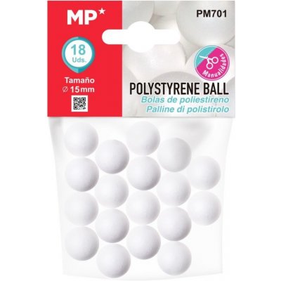 Main Paper Polystyrenové koule průměr 1,5 cm (18ks) – Zbozi.Blesk.cz