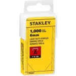 STANLEY 1-TRA204T sponky 6mm typ A, 1000ks 5/53/530 – Zbozi.Blesk.cz