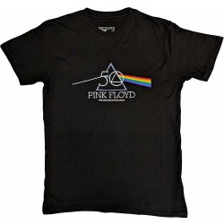 Pink Floyd tričko Dark Side of the Moon 50th Black pánské