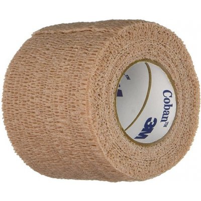 Coban Obinadlo fixační elastické samodržící 5 cm x 4,5 m, tělová, 1 ks – Zboží Mobilmania