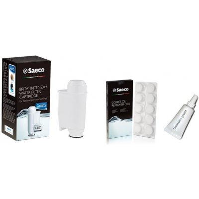 Saeco / Philips Brita Intenza+ filtr + CA6704/99 čisticí tablety do spařovací jednotky + Saeco mazivo pro spařovací jednotku – Sleviste.cz