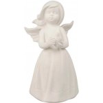 Anděl Přerov Anděl s holubicí porcelánový 9 x 17,5 x 9,5 cm – Hledejceny.cz