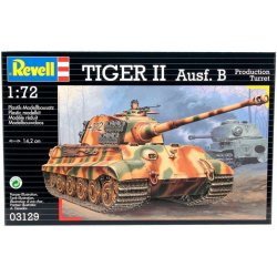 Revell Model Kit Plastic tank 03129 Tiger II Ausf. B 1:72